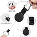 Miniatyrbillede 4 af 5: 4 stk. udtrækkelig lanyard, udtrækkelig nøgleholder, udtrækkelig stålkabel [db]