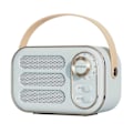 Pikkukuva 1 / 2: Monitoiminen Mini Kannettava FM-Radio Bluetooth-Kaiutin USB TF AUX Sisä- Ulkokäyttöön Retro-Design Langaton Kaiutin Light Blue