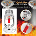 Miniatyrbillede 4 af 5: 5 stk. Sprinkler 3/4 Tommer Hængende Type 155 Ned 68 Sprinkler 3/4\" Npt Til Husbygning db