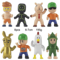 Miniatyrbild 1 av 4: Pvc Stumble Guy Battle Game Characters Modell Juguetes Stumble Guys Anime Action & Toy Figures Set För Barn Födelsedag[DB] C 8pcs