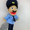 Miniatyrbilde 4 av 5: Jeffy Boy plysj hånddukke barn dukke actionfigur morsomme festleker gave [DB] Style 8