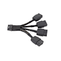 Pikkukuva 2 / 5: 18awg 4x8pin Pci-e 16pin(12+4) Pci-e 5.0 12vhpwr 16p jatkokaapeli Gpu Rtx4090 Rtx4080 Ser