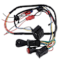 Miniatyrbillede 1 af 5: Børne Elbil DIY Modificerede Ledninger Og Switch Kit, Børne Elbil 4wd Ride On Legetøj Tilbehør [DB]