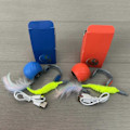 Pikkukuva 2 / 5: Speedy Tail 2.0, Speedy Tail - kissanlelu, USB interaktiivinen kissanlelu sisäkissalle, 100% uusi [db] Orange