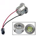 Miniatyrbillede 4 af 5: 1/3W Indbygget Mini Spotlight Lampe Loftmonteret LED Downlight Loftslampe [DB] 1W(Warm white)