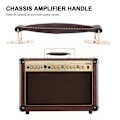 Miniatyrbilde 2 av 5: Forsterker Lærhåndtak Rem For AS50D AS100D Gitar AMP Høytaler Kabinett(Brun) [db] Brown
