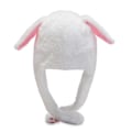 Miniatyrbilde 2 av 3: Plush Bevegelige Kaninører Hatt Søt Kaninhatt Morsomme Bevegelige Ører Caps -NMAOV [DB] White