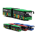 Pikkukuva 3 / 5: Realistinen Lasten Bussi Leikkikalu Opettava Bussimalli Luova Lahja Lapsille [DB] Red