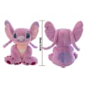 Pikkukuva 2 / 5: Lilo & Stitch Bean Plush Angel -pehmolelu, täytetty eläinhahmo, alien-nukke, lelu faneille ja lapsille [DB] 12 Inches