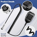 Miniatyrbilde 5 av 5: HM-36 håndholdt høyttalermikrofon for ICOM-radio IC-718 IC-78 IC-765 IC-761 IC-7200 IC-7600 db black