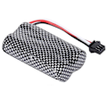 Miniatyrbilde 1 av 5: 7.4v 1200mah Li-ion Batteri For Rc Biler Stuntbiler Med Sm-3p Plugg [DB]