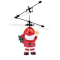 Miniatyrbilde 4 av 5: Elektrisk infrarød sensor flygende ball julemann helikopter LED-lys [DB] Multicolor
