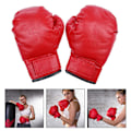 Miniatyrbillede 2 af 2: Træningstilbehør Bokseudstyr Bokseposehandsker Punching Bag Handsker Træningshandsker Børneboksehandsker {db} Red 24X13X7CM