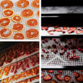 Miniatyrbillede 4 af 5: Non-stick silikone dehydratorplader, frugtdehydratormåtter genanvendelige dampmåtte netark til frugt