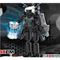 Miniatyrbild 2 av 5: Skibidi Toalett Leksak Byggsten Titans Kameraman Tv Man Cameraman Speakerman Skibidi Toalett Klocka Man Titans Borr Högtalare Db A4