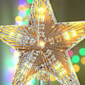 Miniatyrbild 2 av 4: Julgrans Topp Med 10 LED-lampor Med Strömkabel - Upplyst Julgrans Topp I Varmvitt - Julgransstjärna Topp [DB]