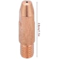 Miniatyrbillede 4 af 4: 20 stk. 24KD Kontaktdyser MIG Svejselygte Forbrugsvarer MIG Svejselygte Svejsespids 1mm [db]