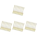 Miniatyrbillede 1 af 2: 120 stk. Engangs Mini Gaffler Frugt Dessert Pudding Gaffler Festartikler Til Restaurant Ktv (Gylden) DB 96 pcs