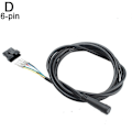 Miniatyrbilde 5 av 5: Elektrisk scooter instrumentdisplay Tommelkontroll 5-pin 6-pin db TF100 6 pin