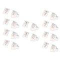 Miniatyrbilde 1 av 5: 10 stk. LED-fingerlamper for barn, lysende festartikler, dans, jul, Halloween, dekorleke JIKAIX [db] White