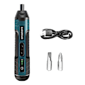 Miniatyrbillede 1 af 5: Ledningsfri Elektrisk Skruetrækker 1300mah Batteri Mini Boremaskine 3.6V Elværktøjssæt [Db] Kit A