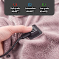 Miniatyrbilde 2 av 5: USB Oppvarmet Teppe Elektrisk Oppvarmingsteppe Poncho Sjal Wrap Kaste-80 x 140cm Nytt {Db} Pink