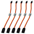 Miniatyrbild 1 av 5: 5 st Universal 3.6V-24V 5A Servo Signal Reverser för RC Servo för JR Flygplan V-Tail [DB]