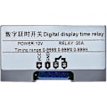 Miniatyrbild 5 av 5: 12V Tidsrelä 12 Volt Timerrelä Utomhus 10A Digitalt Frånslagsrelä Justerbar Gåva [DB]
