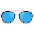 Pikkukuva 2 / 4: Retro Punk -aurinkolasit, pyöreät punk-tyyliset kaksoissiltalasit naisille ja miehille B2822 db Blue Lens