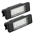 Pikkukuva 1 / 4: 2 kpl auton LED-valo rekisterikilven takavalo Citroen C2 C3 C4 C5 C6 DS3 [db]