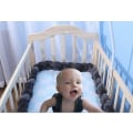 Miniatyrbilde 1 av 2: Rl Baby Upholstery Vevd Knutet Ball Pude Vrid Flette Baby Seng Søvn Bumper Dekorasjon Seng Surround