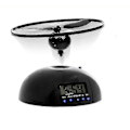 Miniatyrbild 5 av 5: Flygande Väckarklocka LED-Display Digital Väckarklocka Snooze Flygande Helikopterpropeller De - XC [DB]
