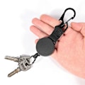Miniatyrbilde 2 av 5: Uttrekkbar nøkkelring, merkeholder for nøkkelkjede, tykkere wire, skrudd fast Cl [DB]