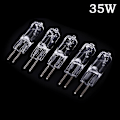 Miniatyrbilde 5 av 5: 5 stk. 220v G5.3 35w/50w Sokkel Halogen Jc Type Pærer Lys Lampe Pære Gult Lys Db 50W