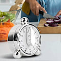 Miniatyrbillede 4 af 5: 60 min optræks timer, ingen batterier nødvendige, 100% mekanisk indstilling 1-60 min db