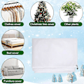Miniatyrbild 3 av 5: 9 X 4ft Stående Förvaringsväska för Julgran - Justerbara Förvaringsskydd för Julgran - Non-woven Kb [db] 9FT x 6FT