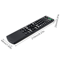 Pikkukuva 4 / 5: Sony AV-televisioiden kaukosäädin Rm-aau019, Rm-aau020, Rm-aau023, Str-ks2300, Str-dg520, Str-dg710, Str-dh500, Str-dg510, Str-dg720 Db