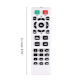 Miniatyrbilde 5 av 5: Smart Projektor Fjernkontroll Erstatning For Benq Rs3355 Es6540 Sp2535x Sp2535s/h Projektor Trådløs Mediaspiller db