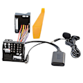 Pikkukuva 1 / 5: Auton Bluetooth 5.0 Aux-kaapeli Mikrofoni Handsfree Matkapuhelin Ilmainen Puhelu Adapteri OPEL CD30 Mp [DB] black