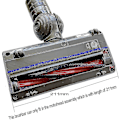 Pikkukuva 1 / 3: Vaihtohärjä Dyson V6/dc59/dc62/sv03 -imuriin (1 harjarulla 185 mm ja 1 Hepa-suodatin) [DB]