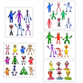 Miniatyrbillede 2 af 3: Rainbow Friends 6 Rainbow Friends Håndlavede Dukker Db A 6PCS