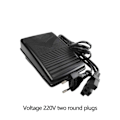 Miniatyrbillede 2 af 5: TIL HUSQVARNA VIKING Huskylock 340D, 341D 3400 #30990 FODKONTROL PEDAL+Ledning [DB] A 220V wo-round plug