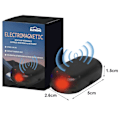 Miniatyrbild 5 av 5: 2 st Isavädersinstrument för bil, bärbar mini universell SUV lastbil fordon bil fönsterglas vinter elektromagnetisk molekylär interferens A db Black 2pcs