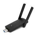 Miniatyrbild 1 av 5: Dual Band Wifi Adapter 1300M Gigabit USB Trådlöst Nätverkskort för Datorer [db]