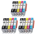 Miniatyrbilde 5 av 5: 570 571 Pgi-570 Cli-571 Erstatningsblekkpatron for Canon Pixma Mg5750 Mg5751 Mg5752 Mg6850 Ts6050 Ts5050 Ts5051 Skriver [DB] 10 Pcs