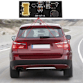 Miniatyrbild 3 av 5: Bakre LED-ljusstyrkort för X3 F25 2011-2017, förarplats, F25 B003809.2, Plug and Play, reparation, utbyteskort, bakljus, 4 st {Db} Black