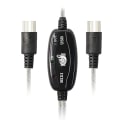 Miniatyrbild 4 av 5: Usb Midi-kabeladapter, Usb Typ A Hane till Midi Din 5-stifts In-out-kabelgränssnitt med LED-indikator [DB] As shown