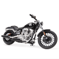 Pikkukuva 5 / 5: Maisto 1:18 Harley-Davidson 2016 Breakout Die Cast -ajoneuvot Keräilyharrastukset Moottoripyörämallin lelut db Black