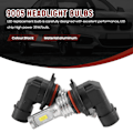 Miniatyrbild 4 av 5: 9005 Hb3 Led Strålkastare Glödlampor Kit Helljus 35w 4000lm 6000k Vit Hög Effekt {DB} Black