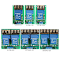 Pikkukuva 2 / 5: 2-kanavainen DC 24V 30A relekorttimoduuli optoerottimella, korkea/matala liipaisu [DB]